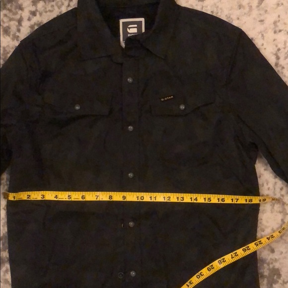 🆕G-STAR Raw Camouflage Shirt outer chest pockets - Picture 8 of 8